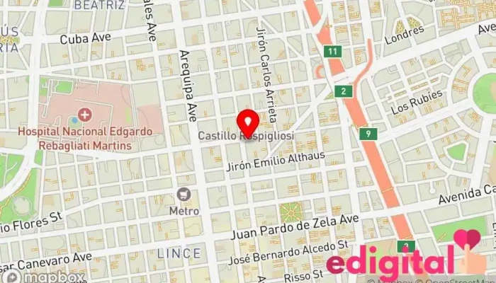 mapa de BOTICA YOVI´S Farmacia en Lima
