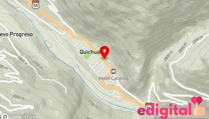 mapa de Botica Yuri Farma Farmacia en Huantapara