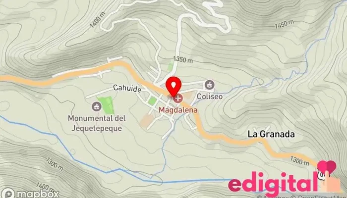 mapa de BOTICA YURIFARMA Farmacia en Magdalena