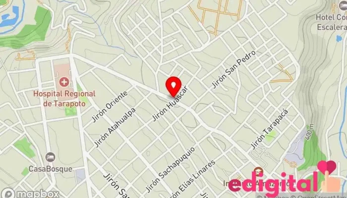 mapa de Botica Zoeanny Farmacia en Tarapoto