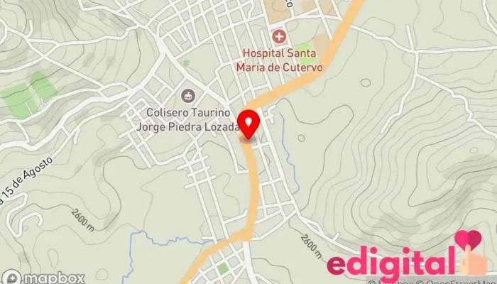 mapa de Boticas Adyfarma Farmacia en Cutervo