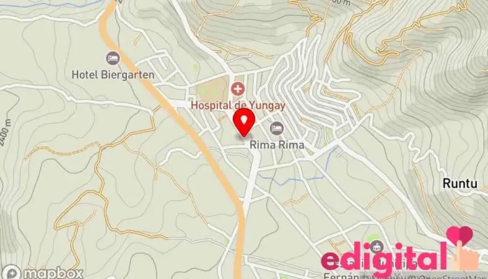 mapa de Boticas Anita Farmacia en Yungay