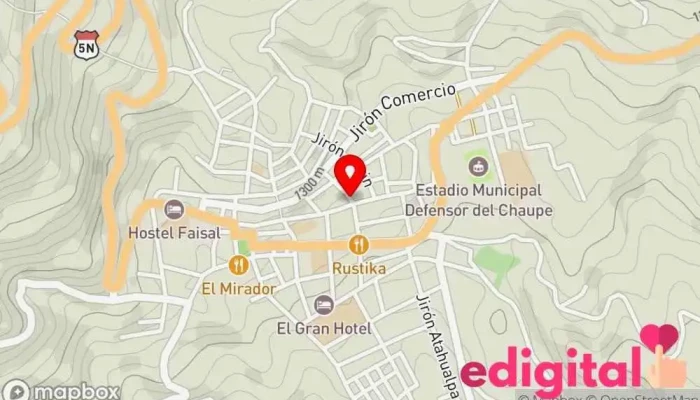 mapa de Boticas Centrofarma Farmacia en San Ignacio