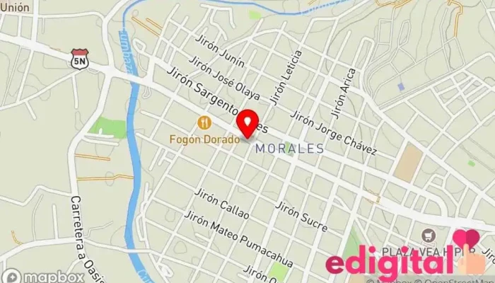 mapa de Boticas Chilcon Farmacia en Tarapoto