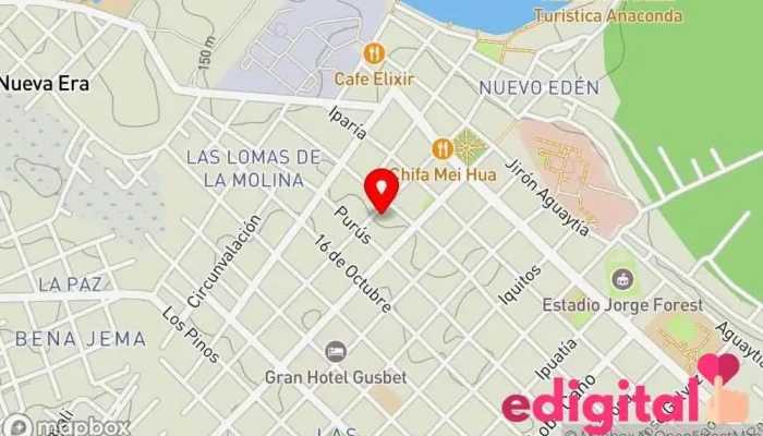 mapa de BOTICAS EN PUCALLPA: MARIA DEL ROSARIO Tiene todo como en Farmacia Farmacia en Pucallpa