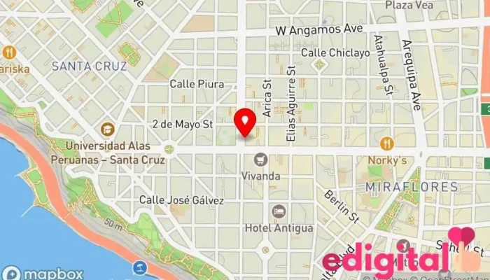 mapa de Boticas Perú Tienda de comestibles, periódicos y medicamentos en Lima