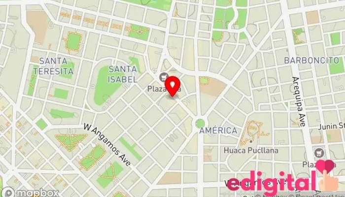 mapa de Boticas Perú Farmacia en San Isidro
