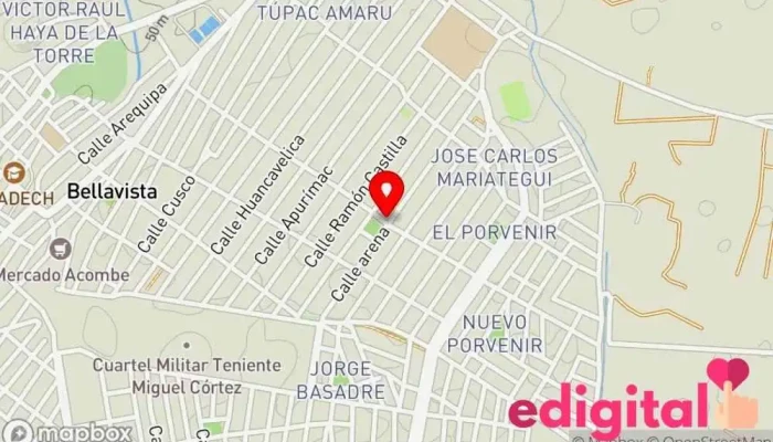 mapa de BOTICAS PHARMAQUXX Farmacia en Sullana