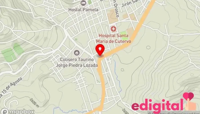 mapa de Boticas Planetfarma Farmacia en Cutervo