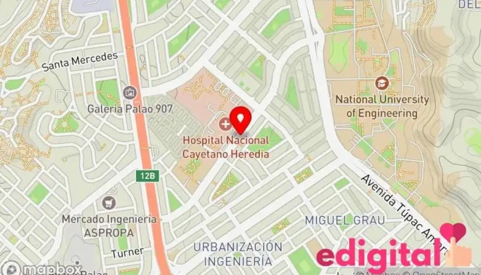 mapa de Boticas y Salud - Cayetano 2 Farmacia en Lima
