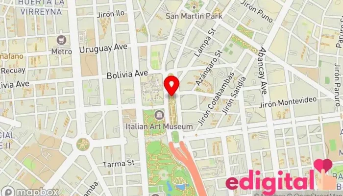 mapa de Boticas y Salud - Metropolitano Farmacia en Lima