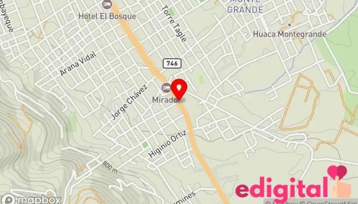 mapa de BOTICAS YONATAN Farmacia en Jaén