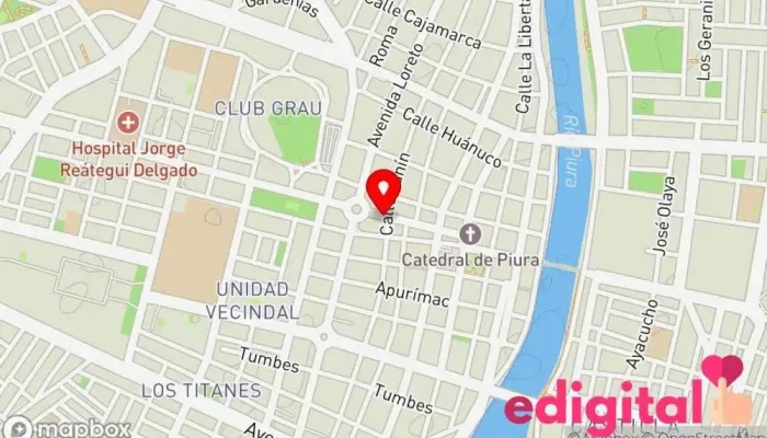 mapa de Botiquin Lucas Cutivalu Farmacia en Catacaos