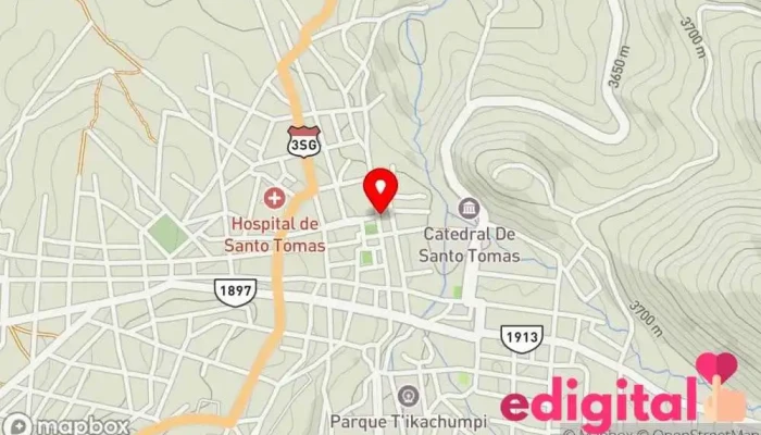 mapa de Celifarma Farmacia en Santo Tomás