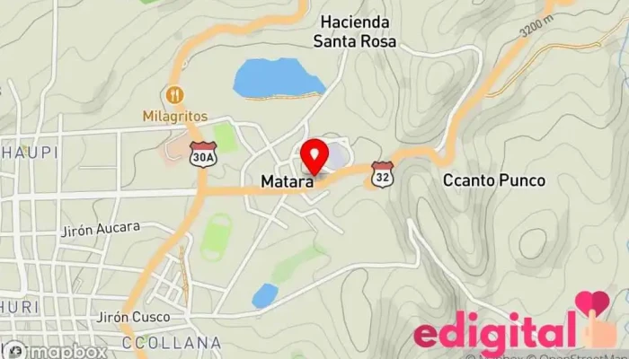 mapa de Centro de Salud Mental Comunitario RUKANAS Centro de salud comunitario, Farmacia en Puquío