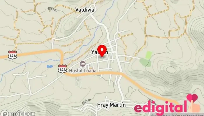 mapa de Chavin Farma Farmacia en Yaután