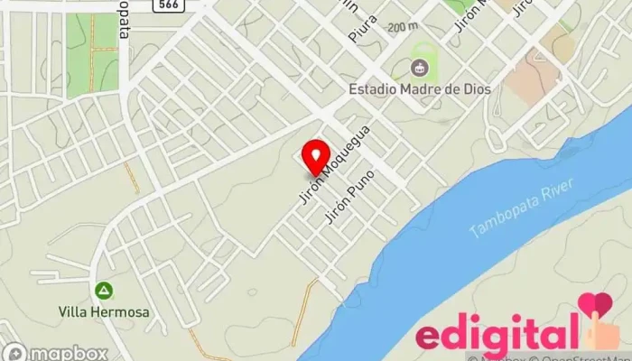 mapa de CIVA | Transporte y Turismo Madre de Dios Servicio de envíos en Madre de Dios