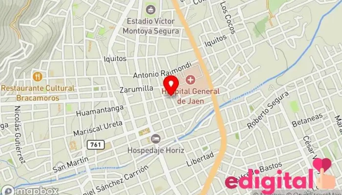 mapa de Clinica Belen Clínica ambulatoria en Jaén
