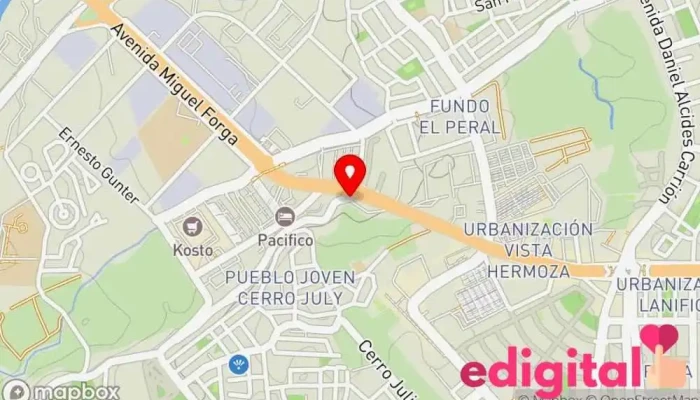 mapa de Cochera TodiTodi  en José Luis Bustamante y Rivero