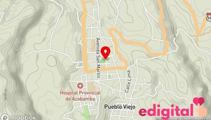 mapa de C.p Acobamba  en Acobamba