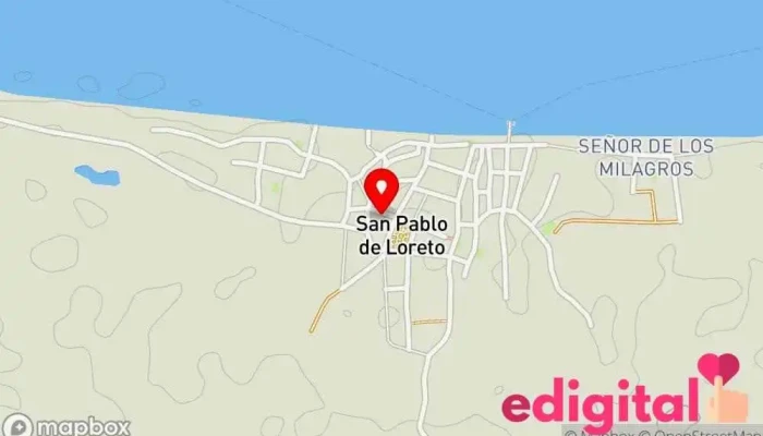 mapa de C.p San Pablo de Loreto  en 
