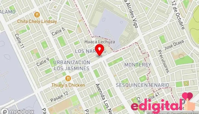 mapa de Dominicos Farmacia en Callao