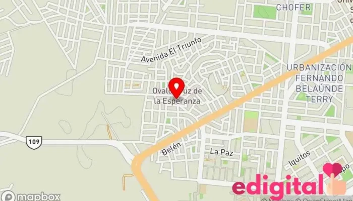 mapa de Don Alex Botica Esperanza Farmacia en Chiclayo