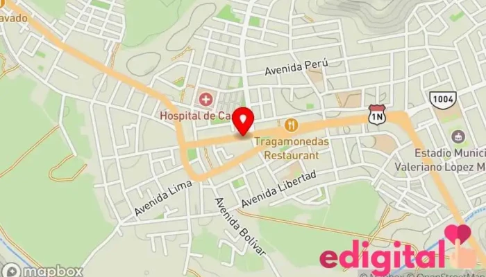 mapa de ECONOFARMA Farmacia en Casma