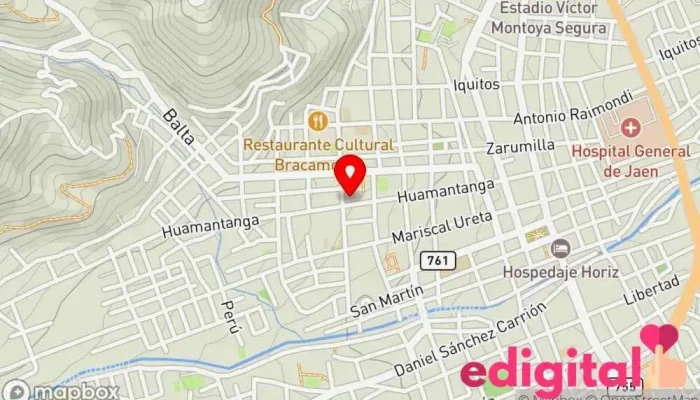 mapa de Ecovida Medic-Droguería Farmacia en Jaén