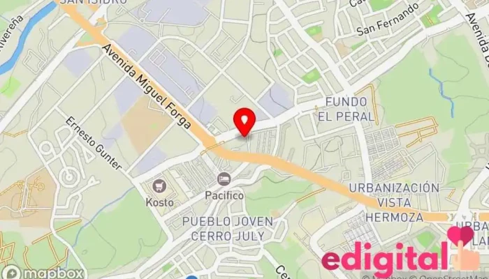 mapa de Emp. Transp. Valle Hza.de Tambo S.R.L. Servicio de transporte en Cercado De Arequipa