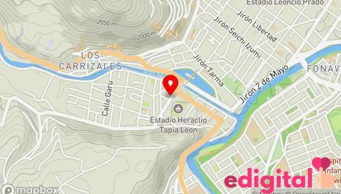 mapa de Erikafarma Farmacia en Huánuco