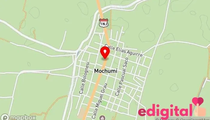 mapa de Famati Medic Centro médico en Mochumí