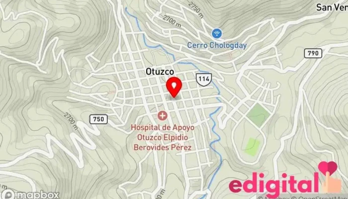 mapa de Famifarma SAC Farmacia en Otuzco