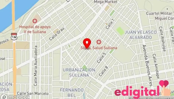 mapa de FARMA BUENOS AIRES SAC Farmacia en Sullana