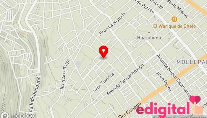 mapa de Farma Forte Farmacia en Cajamarca