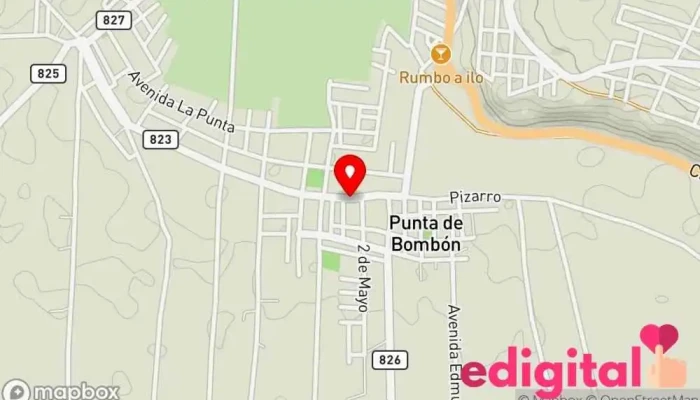 mapa de FARMA NAJAR Farmacia en Punta de Bombón