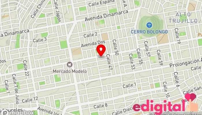 mapa de Farmacia Corazón de Jesús Farmacia, Tienda de comestibles, periódicos y medicamentos en El Porvenir