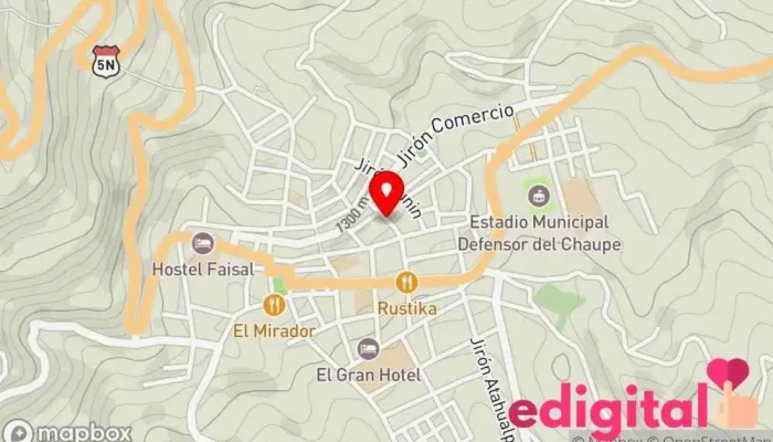 mapa de Farmacia Delca Farmacia en El Porvenir