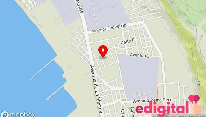 mapa de Farmacia DEXEUS Farmacia en Salaverry