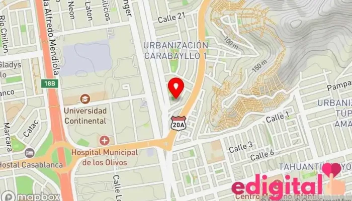 mapa de Farmacia D'todo Farmacia en Lima