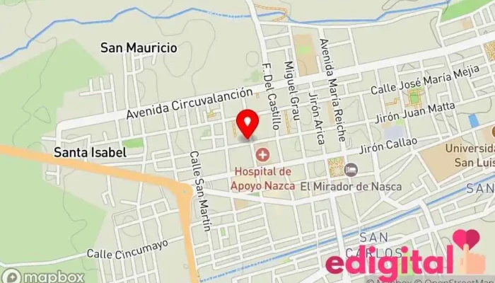 mapa de Farmacia Farma.Salud Farmacia en Nasca