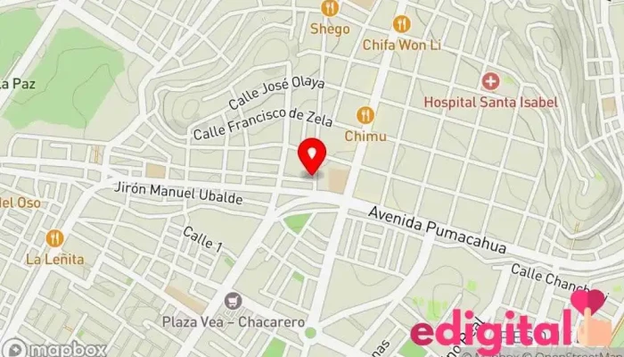 mapa de Farmacia Gut Farmacia en Víctor Larco Herrera