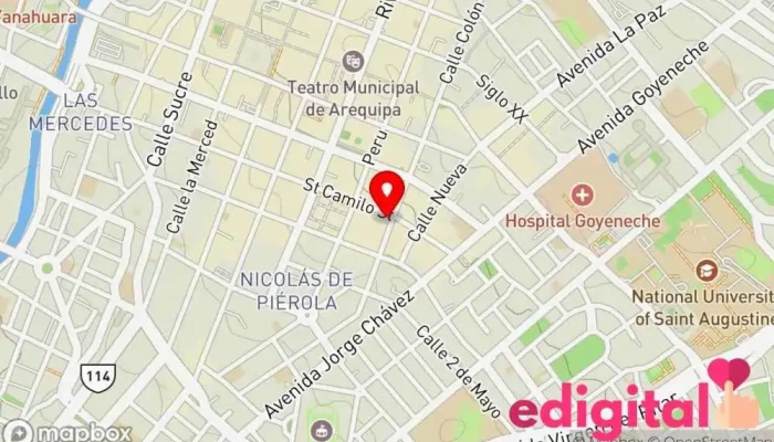 mapa de Farmacia imperial Farmacia en Arequipa