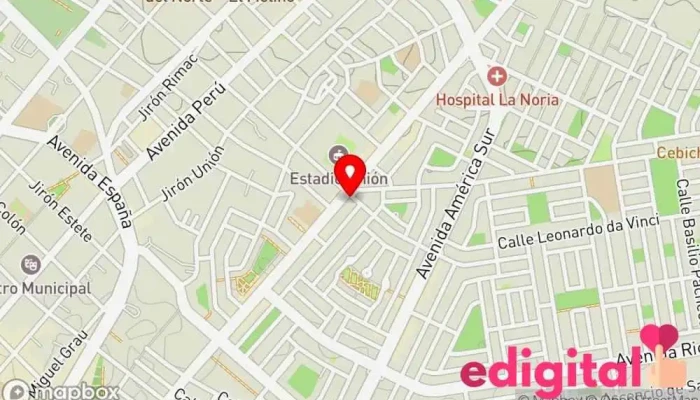 mapa de Farmacia Inkafarma Farmacia en Trujillo
