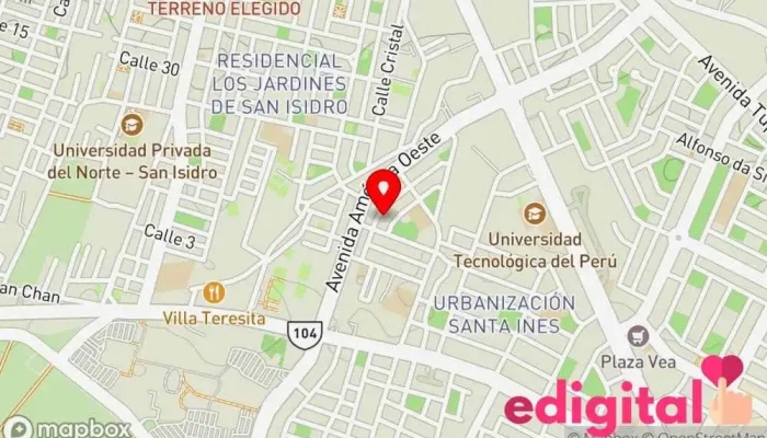mapa de Farmacia K'stro Farmacia en Trujillo