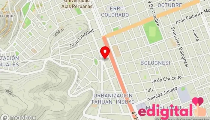 mapa de Farmacia La Florida Farmacia en Juliaca