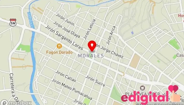 mapa de Farmacia La Inmaculada Farmacia en Tarapoto