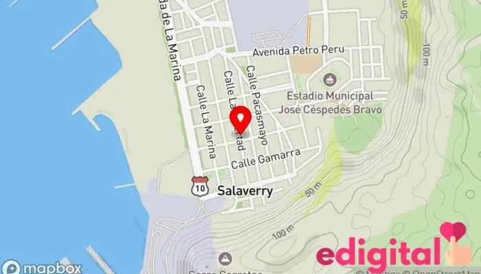 mapa de Farmacia Libertad Farmacia en Salaverry