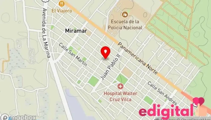 mapa de FARMACIA Luigi Farmacia en Moche