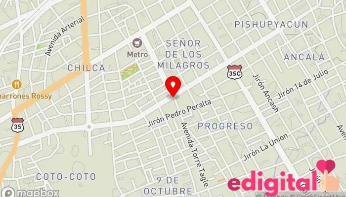 mapa de farmacia mas salud vida Farmacia en Huancayo